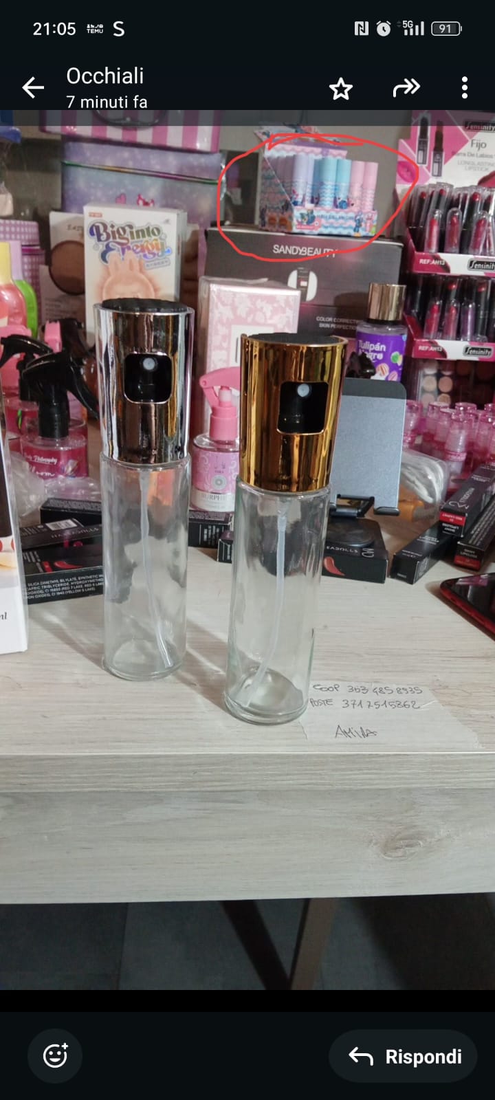 Oliera spray